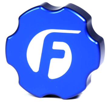 Fleece Performance Cummins Billet Oil Cap Cover Blue